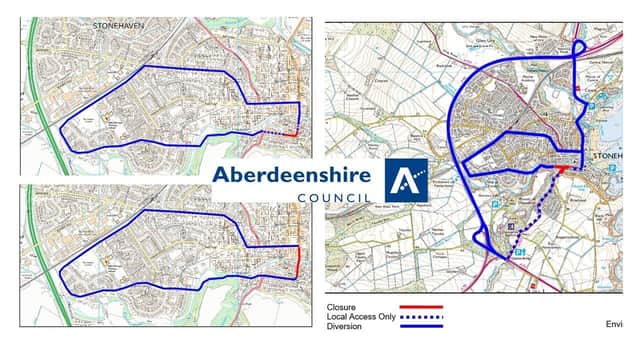 The essential road improvements in Stonehaven will get underway from Monday, October 24.