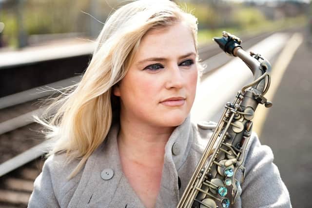 Saxophonist Laura Macdonald