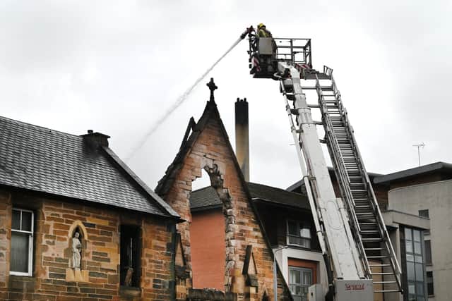 The fire has been a blow for the community.