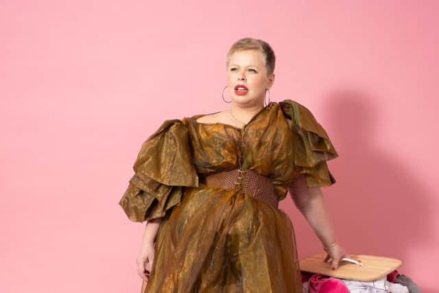 Comedian Laura Smyth performed Live at the Apollo two weeks after completing treatment for breast cancer. Pic: Aemen Sukkar Jiksaw