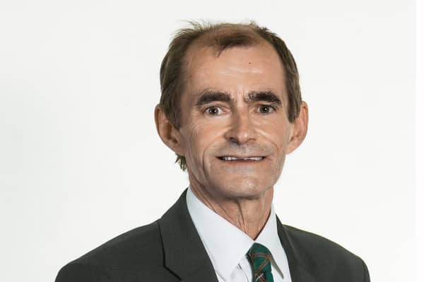 Councillor Willie Innes, who passed away on Sunday.
