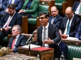 Prime Minister Rishi Sunak in the House of Commons. Picture: Andy Bailey/AFP via Getty Images