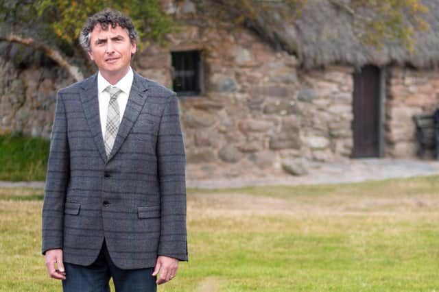 Raoul Curtis-Machin, operations manager at Culloden, wants Scotland's battlefields protected by law. PIC: Flying Mirrors.