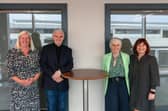 Members of the Tricapital Angels team: Susan Arnold (membership services manager), Moray Martin (CEO), Kath Kinder (chief investment officer) and Lynne Cadehead (COO).