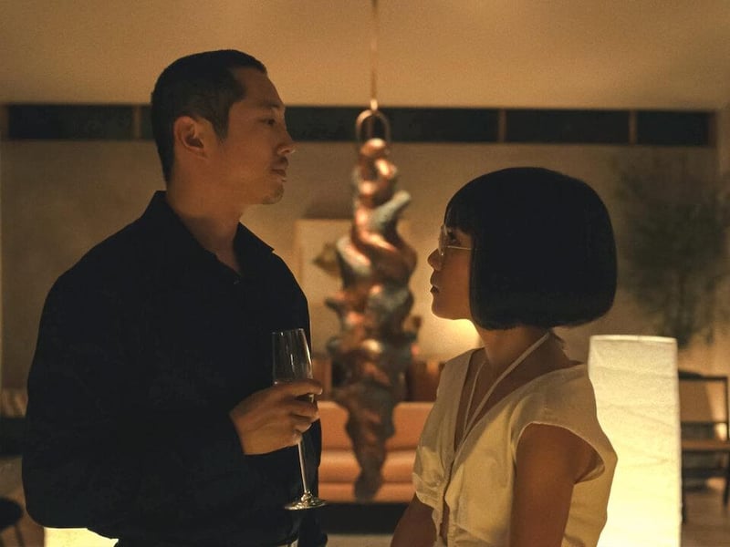 The Walking Dead's Steven Yeun stars as two strangers get into a road rage incident that brings delves into chaos that takes over their lives.