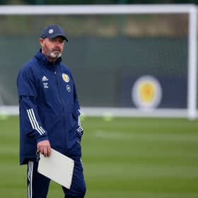 Steve Clarke has named his Scotland squad for the upcoming double header against Moldova and Denmark. (Photo by Craig Williamson / SNS Group)