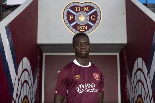 Hearts managed to land Garang Kuol on loan from Newcastle United. (Photo by Mark Scates / SNS Group)