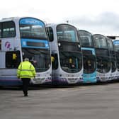 Aberdeen-headquartered FirstGroup operates one of the biggest bus fleets in the UK and now has a new chief executive. Picture: John Devlin