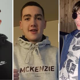 Finlay Johns, Iain Cannon and Tyler Johnston died in the crash