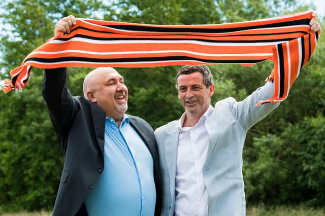 New Dundee United head coach Jack Ross is unveiled by sporting director Tony Asghar.