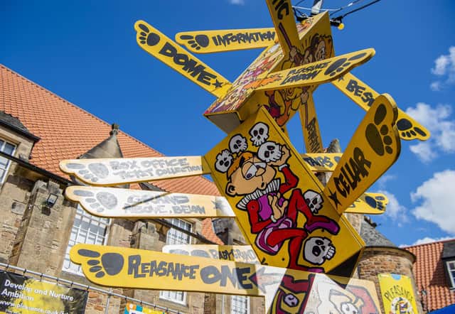 The Pleasance Courtyard is one of the most popular Fringe venues.