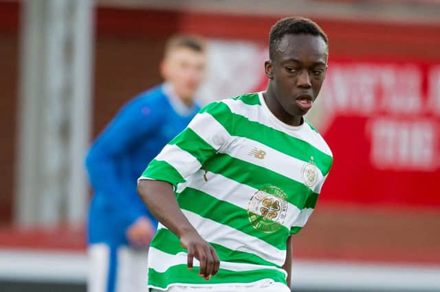 Celtic youngster Ewan Otoo has joined Clyde on loan. Pic: SNS
