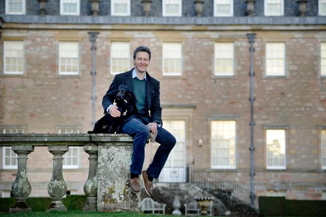 Hugo Burge at Marchmont House. Picture: Colin Hattersley Photography.