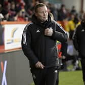 Aberdeen manager Barry Robson was sacked following the 1-1 draw with Dundee at Pittodrie. (Photo by Alan Harvey / SNS Group)