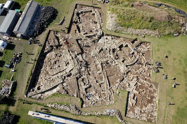 Excavations are underway once again at Ness of Brodgar, a massive complex of Neolithic buildings on Orkney, with an exhibition of objects from the site seeking to tell the stories of the people who gathered here 5,000 years ago. PIC: Hugo Anderson - Whymark.