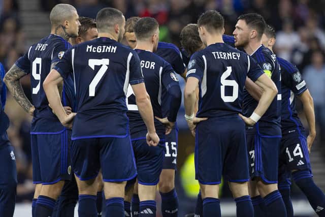 Scotland are ever so close to qualification for Euro 2024. (Photo by Ross MacDonald / SNS Group)