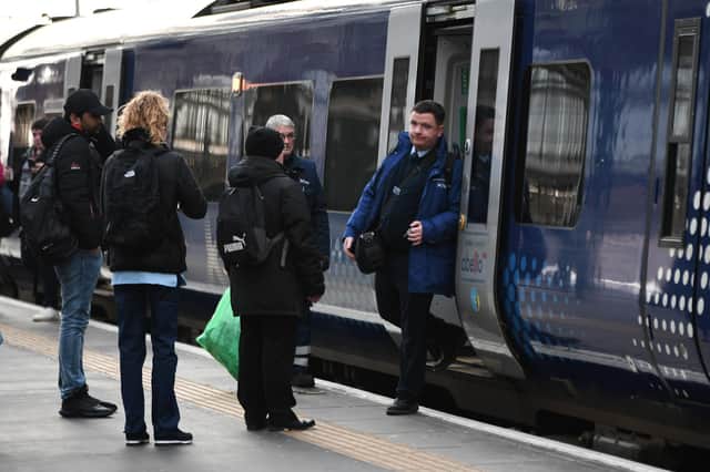 Disruption to train services has a negative effect on the economy (Picture: John Devlin)