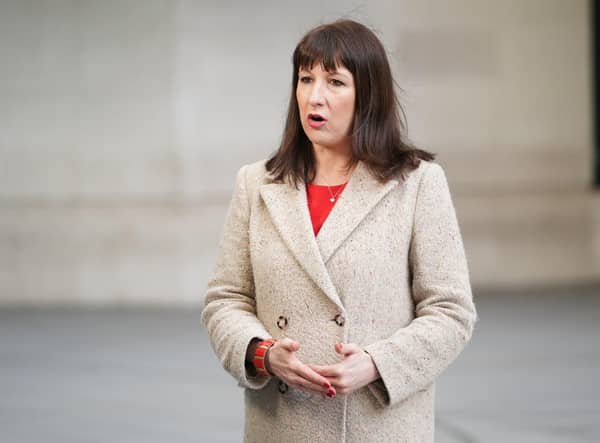 Shadow chancellor Rachel Reeves. Picture: Kirsty O'Connor/PA Wire