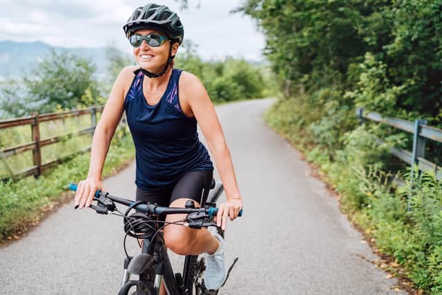 Tracy Griffen says cycling is a great activity to build into a holiday