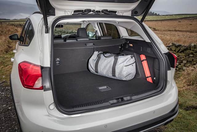 The estate version of the Focus Active offers 575 litres of space with the seats in place