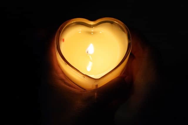A vigil was also held at Pegler Square in Kidbrooke, south London, the area where Sabina Nessa was murdered. (Photo credit: Jonathan Brady/PA Wire)