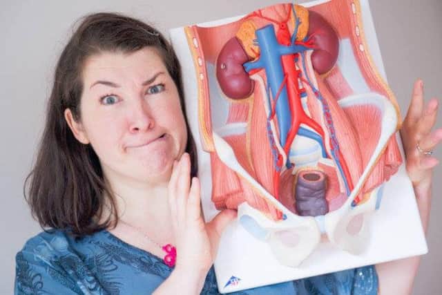 Elaine Miller says she has been spat upon for talking about women’s health issues in her Fringe show, Viva Your Vulva: The Hole Story, without mentioning trans women