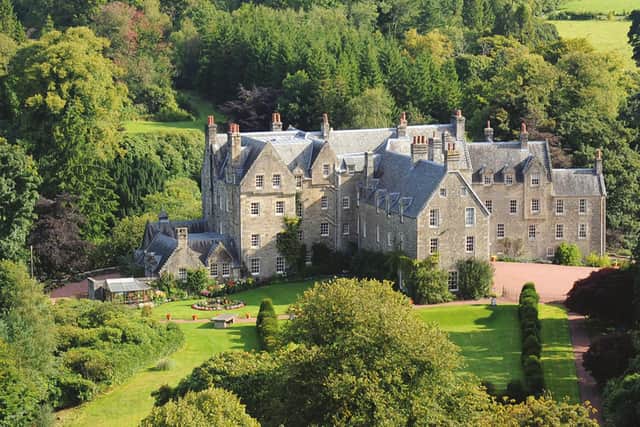 Blair Castle and Estate near Dalry, North Ayrshire, has been bought by Sir Tom Hunter's philanthropic foundation. PIC: Contributed.