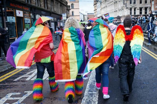 The rainbow flag holds many meanings, and has become a symbol of the LGBTQ+ community (Photo: Robert Perry/Getty Images)