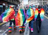 The rainbow flag holds many meanings, and has become a symbol of the LGBTQ+ community (Photo: Robert Perry/Getty Images)