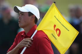 Banchory's James Byrne pictured during the final of the 2010 Amateur Championship at Muirfield. Picture: Warren Little/Getty Images.