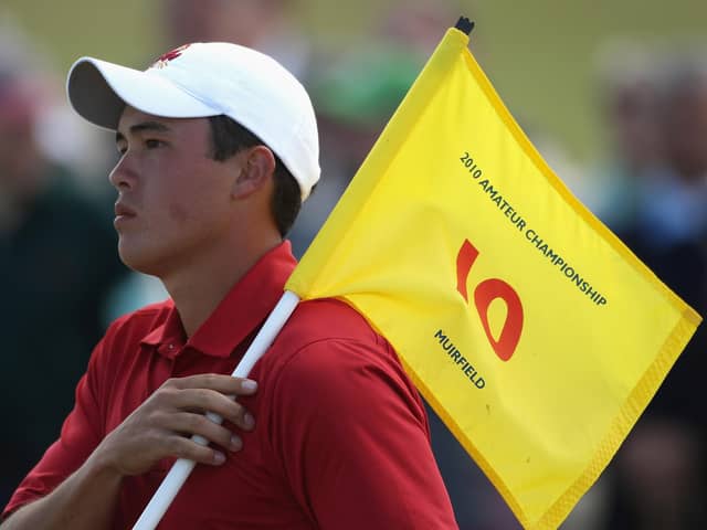 Banchory's James Byrne pictured during the final of the 2010 Amateur Championship at Muirfield. Picture: Warren Little/Getty Images.