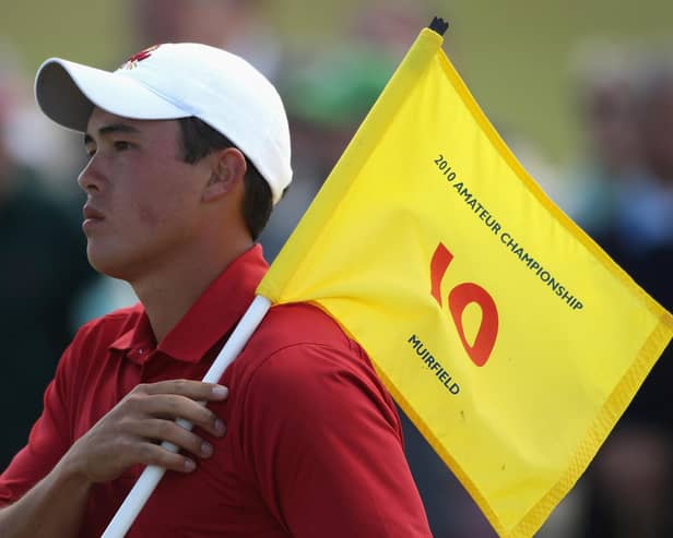 Banchory's James Byrne pictured during the final of the 2010 Amateur Championship at Muirfield. Picture: Warren Little/Getty Images.