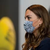 The Duchess of Cambridge is isolating after coming into contact with a Covid-19 patient. (Credit: AELTC/Thomas Lovelock - Pool/Getty Images)
