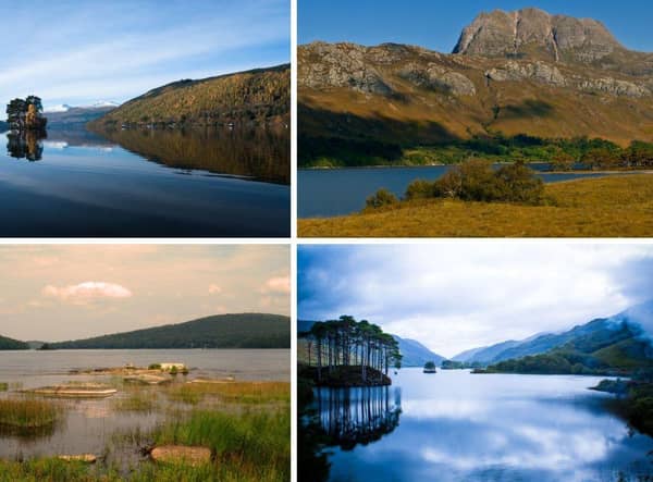 Some of Scotland's longest lochs.