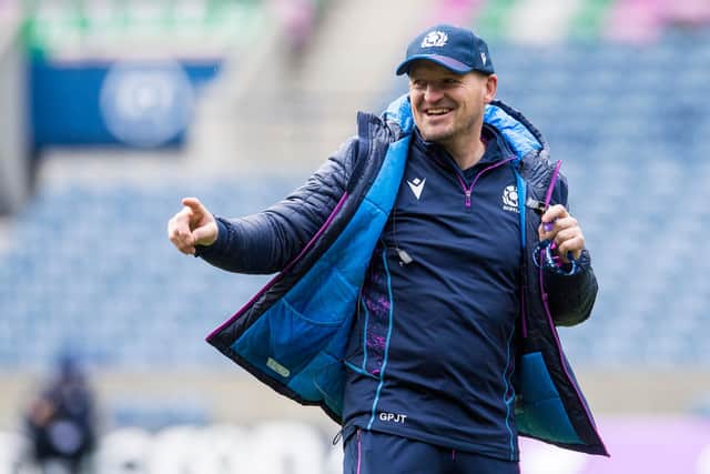 Scotland coach Gregor Townsend says the competition for places has been intense  (Photo by Ross Parker / SNS Group)