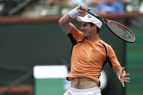 Andy Murray took down David Goffin 6-3 6-2 in Indian Wells.