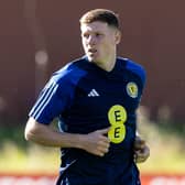 Elliot Anderson during a Scotland training session at Lesser Hampden last month.  (Photo by Craig Foy / SNS Group)