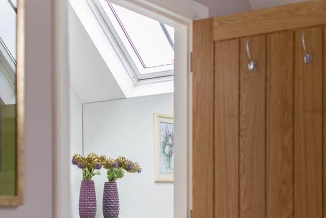A colour scheme of greens, yellow and florals in the two bedroom cottage Ruairidh, are an elegantly modern interpretation of heritage country style.