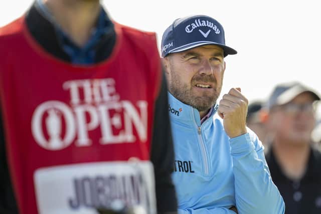 Richie Ramsay pictured during the opening round of the 151st Open at Royal Liverpool. Picture: Tom Russo/ The Scotsman.