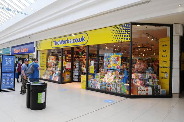 The Works stores are a familiar sight on Scottish high streets and in shopping centres. Picture: Michael Gillen