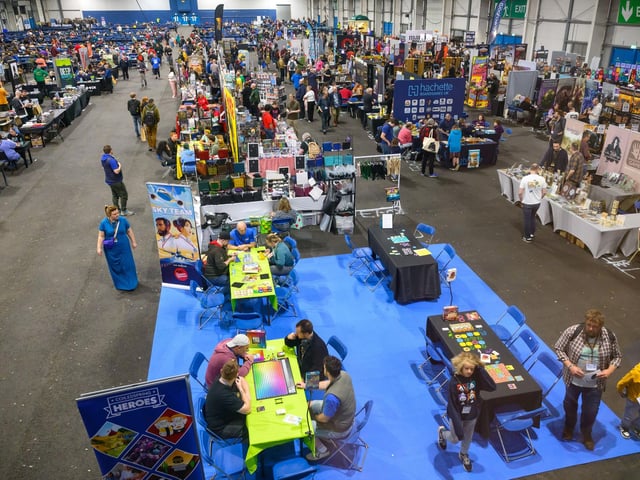 Companies from across the UK and further afield will be demoing and selling tabletop games and accessories across all three days.