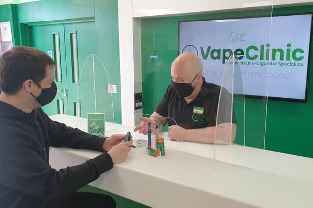 Last summer, the firm opened a 'vape clinic' within its Newbridge store with plans in place to roll out the service across the entire retail estate.