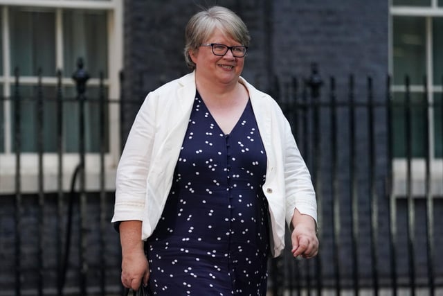 Newly installed Health Secretary and Deputy Prime Minister Therese Coffey