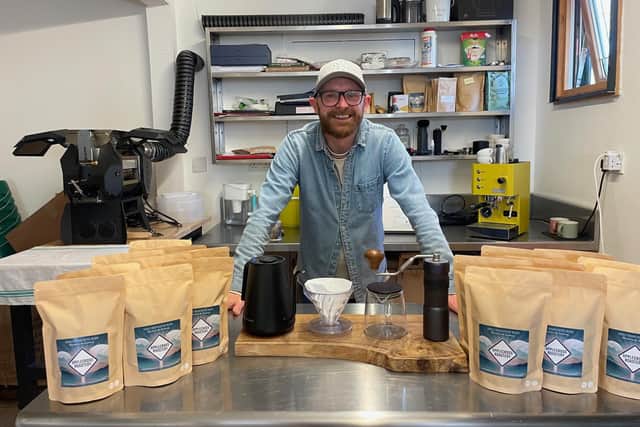 David Davidson, founder of Applecross Roastery.