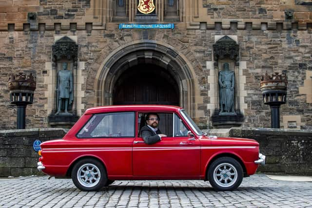 Paul Coulter has one of the last Hillman Imps that rolled off the production line.