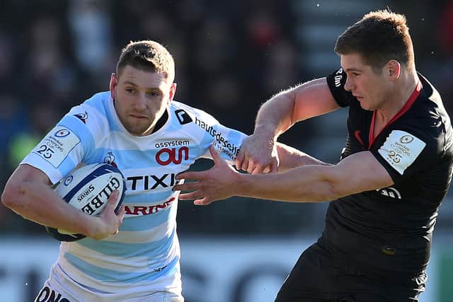 Finn Russell can provide imagination and flair for the Lions while Owen Farrell is a reliable goalkicker. Picture: Glyn Kirk/AFP via Getty Images