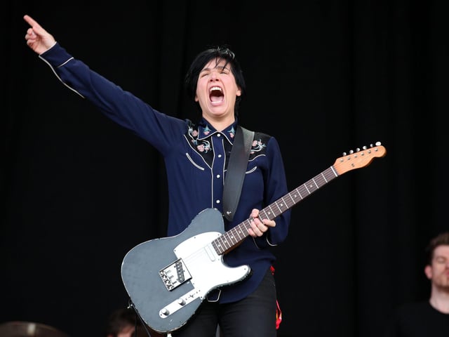 Texas playing T in the Park 2013.