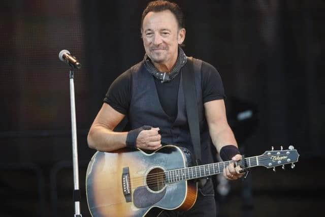 Bruce Springsteen Picture: Greg Macvean