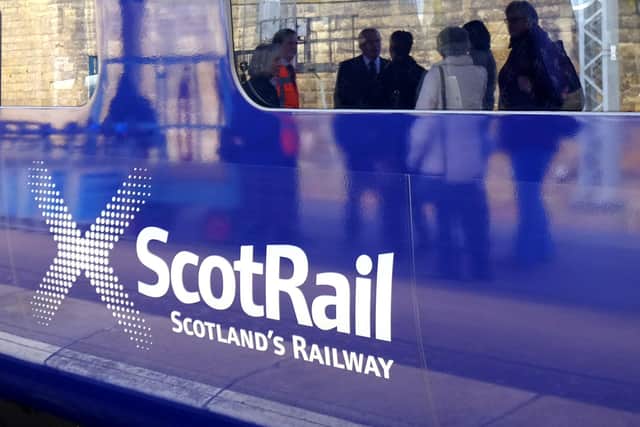 Police have launched an appeal after a teenager was assaulted on board a train headed to Balloch.