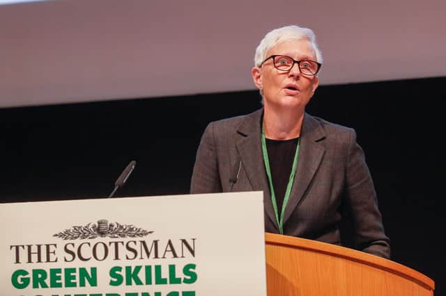 Scotsman Green Skills Conference 17/11/21 Royal College of Physicians Claudia Rowse